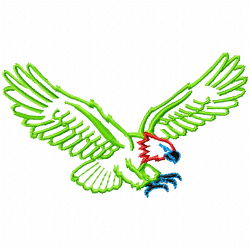 Eagle And Falcon Embroidery Design 11 Eagle And Falcon Embroidery Design 11